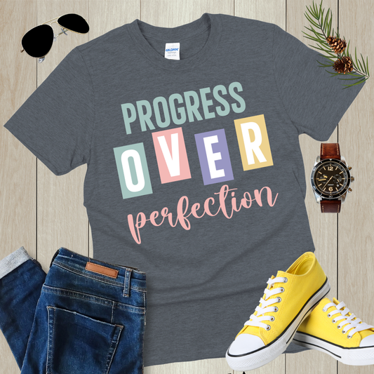 Progress over perfection T-shirt